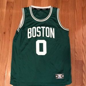 Jayson Tatum Celtics jersey Boys L Kelly Green